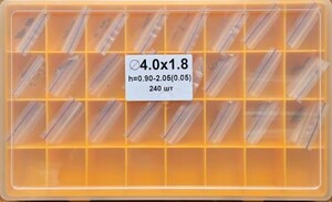 DX08095CRX НАБОР РЕГ. ШАЙБ 1.8 x 4.00 x 0.90...2.05 мм  (0.05)  CR DENSO  240шт